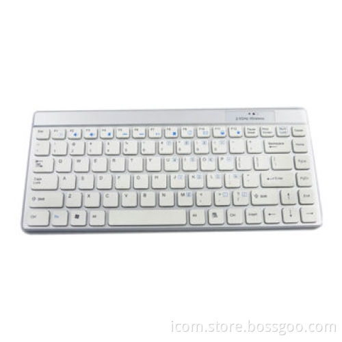 87-key Plastic Chocolate Keyboard, Stainless Steel Bottom